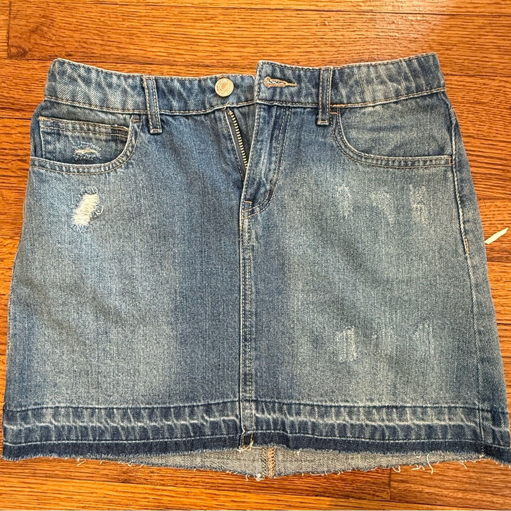 Forever 21 Blue Mini Skirt Casual